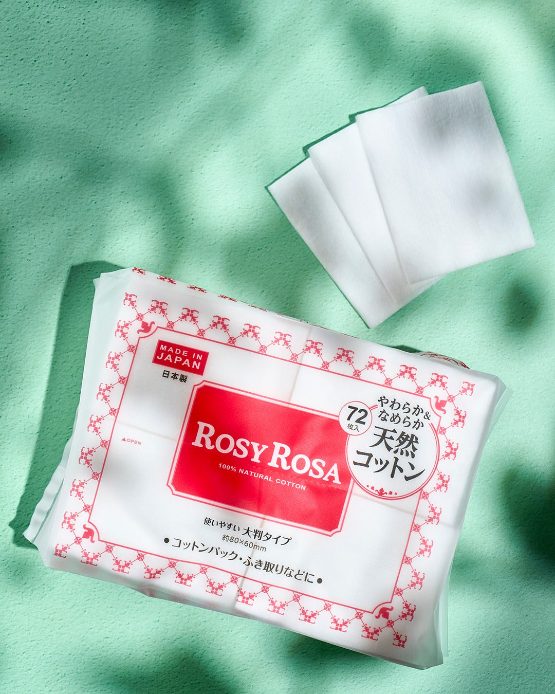 Highly Recommand 💕 ROSY ROSA Refreshing cotton pack care with our Large Cotton Pads!