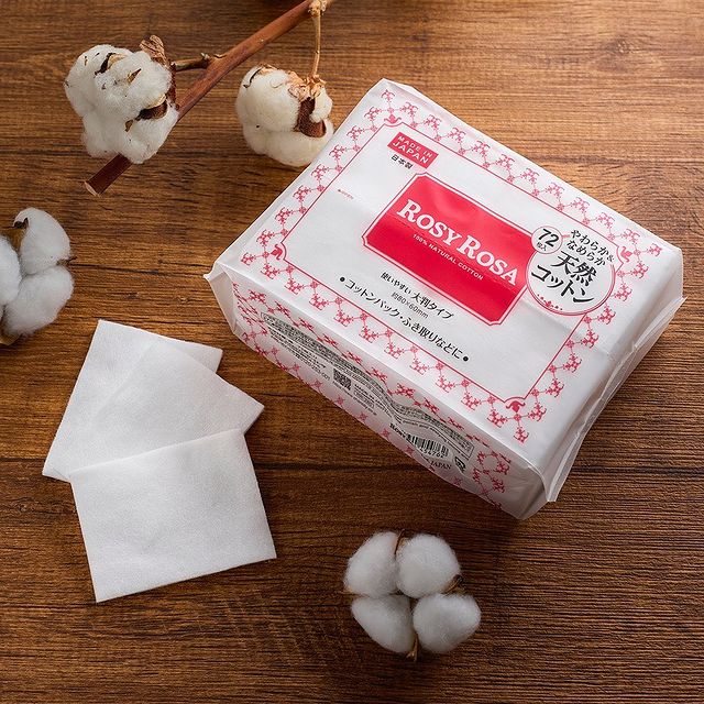 RosyRosa 100% Natural Cotton  Made in Japan