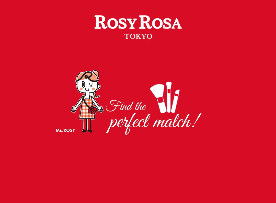 ROSY ROSA ❤️ Ms. ROSY A cheerful and bright girl who loves makeup ! will find your perfect BRUSH ~~