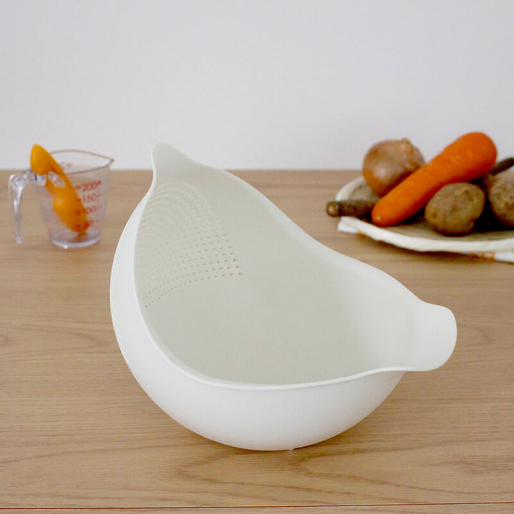 MARNA Bird Bowl Strainer Medium - White