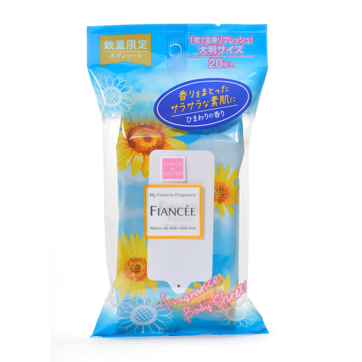 FIANCEE Fragrance Body Sheets Sunflower