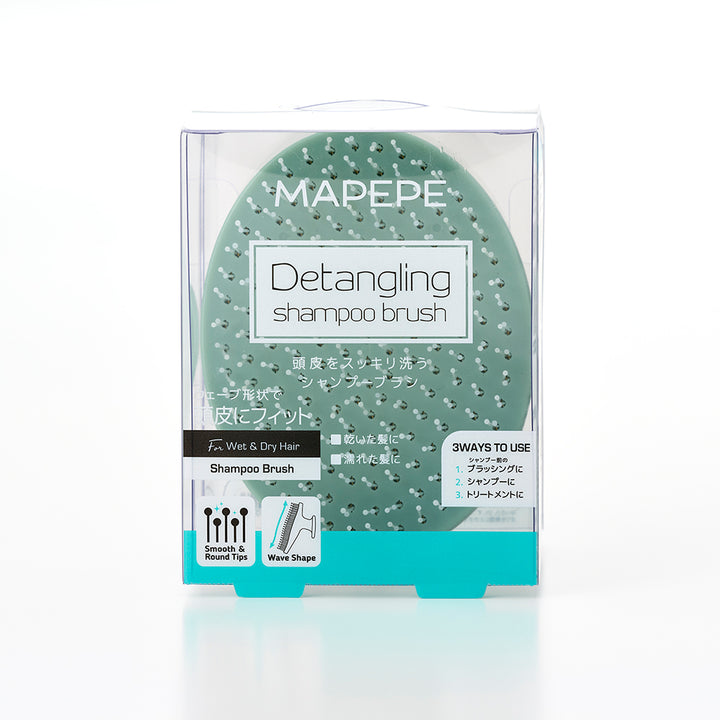 Mapepe Detangling Shampoo Brush (Grayish Mint)
