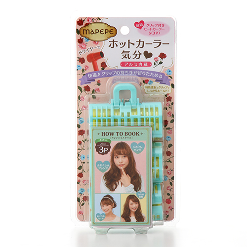 MAPEPE Heat Curler S With Clip 3Pcs
