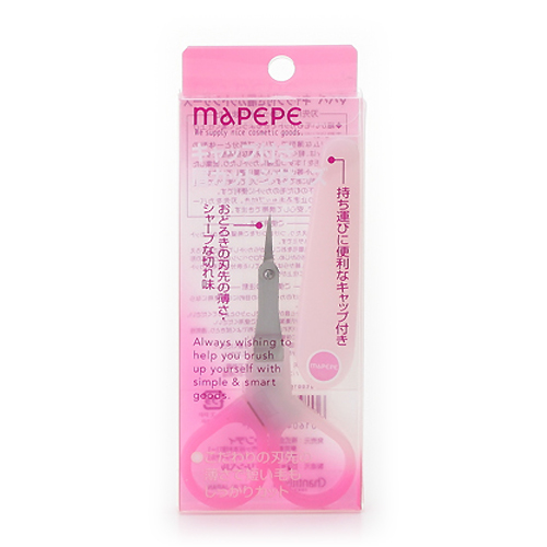 MAPEPE Eyebrow Trimming Scissors With Cap