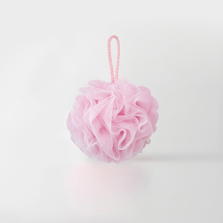 MARNA Foam Factory Mesh Bath Sponge - Pink