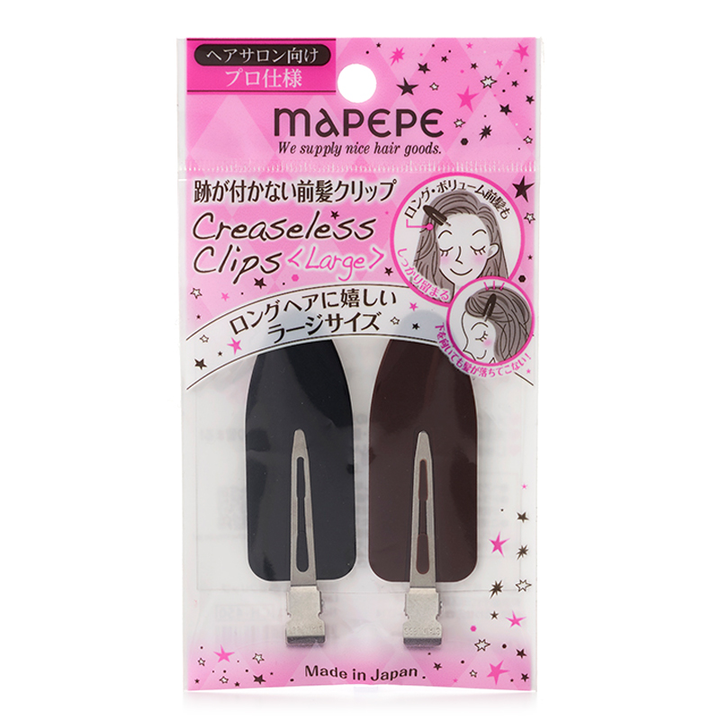 MAPEPE Markless Bangs Clips Large 2Pcs
