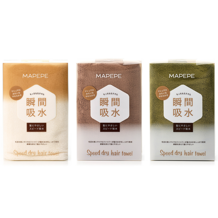 MAPEPE Speed Dry Hair Towel
