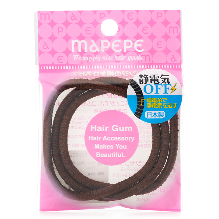MAPEPE Static Electricity OFF Ring Hair Tie 3Pcs
