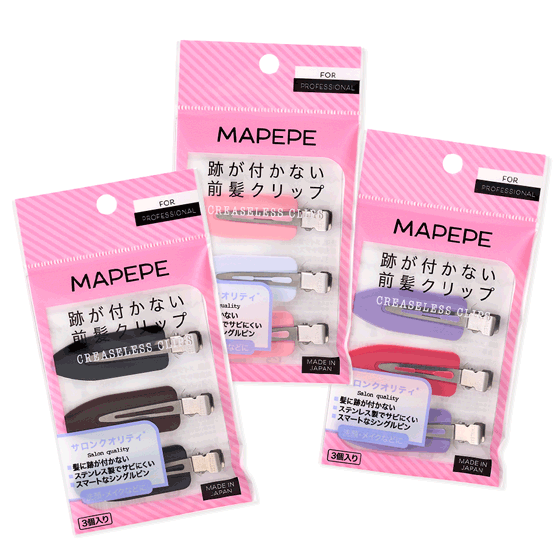 MAPEPE Markless Bangs Clips 3 Pcs