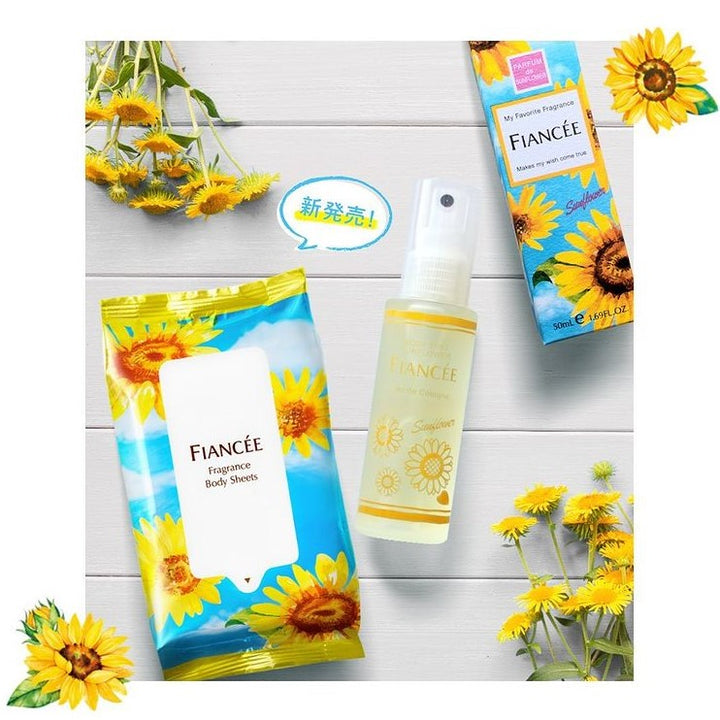 FIANCEE Fragrance Body Sheets Sunflower