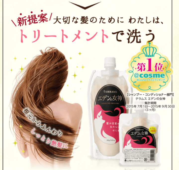 石澤研究所 Terrams 無泡秀發洗潤修護素100g