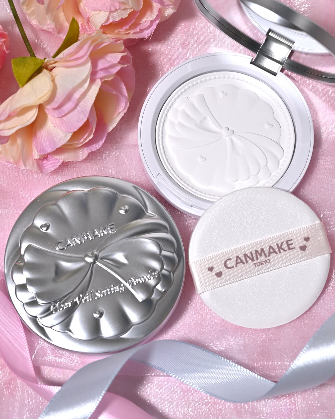 2026 New x CANMAKE 💕 Totally non-powdery! But still prevents shine! Veil-like setting powder💙