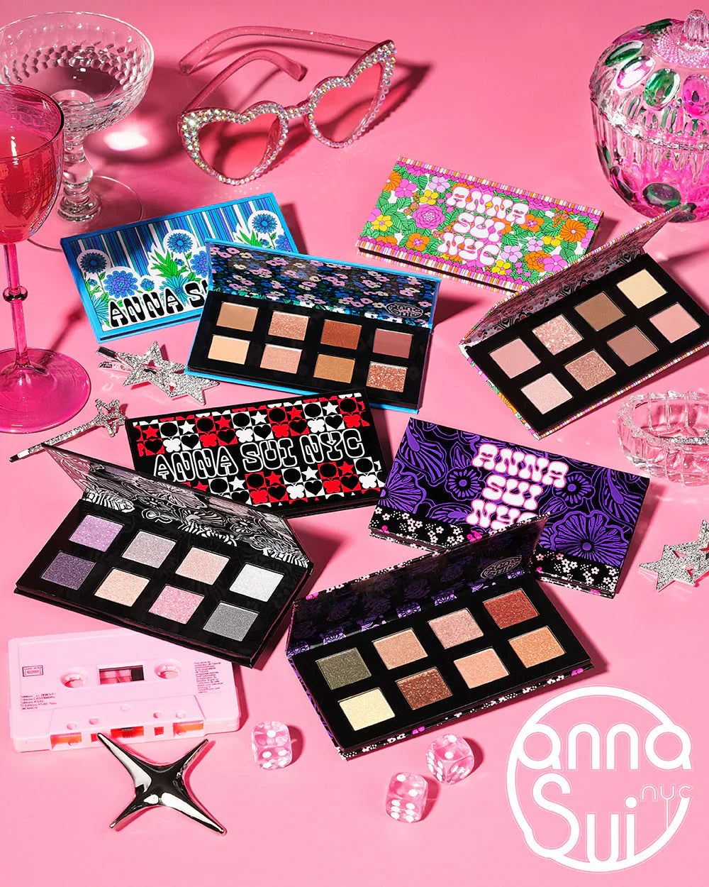 Limited Edition: Anna Sui NYC Eye & Face Color Palette - Celestial Glow💕 💕 💕