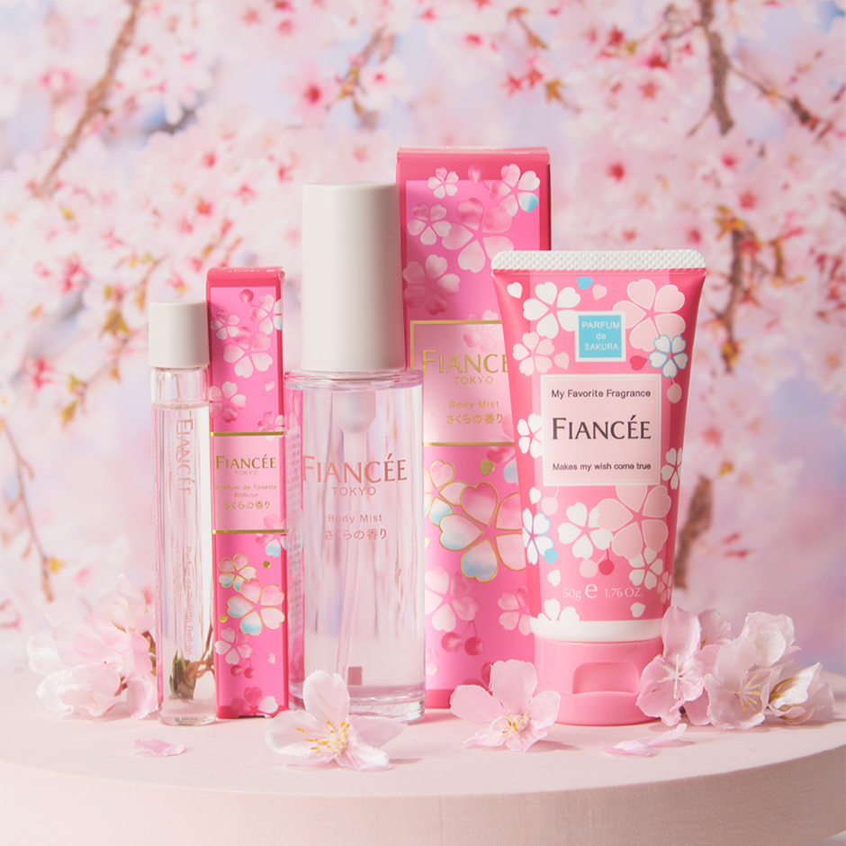 FIANCEE  🌸 a limited edition of the lovely cherry blossom scent