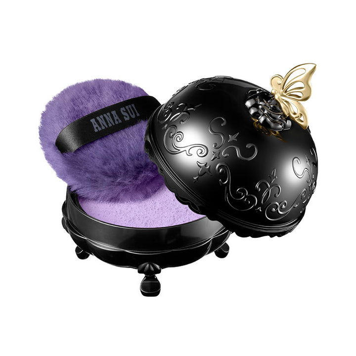 ANNA SUI LOOSE FACE POWDER CASE (WITH BUTTERFLY)