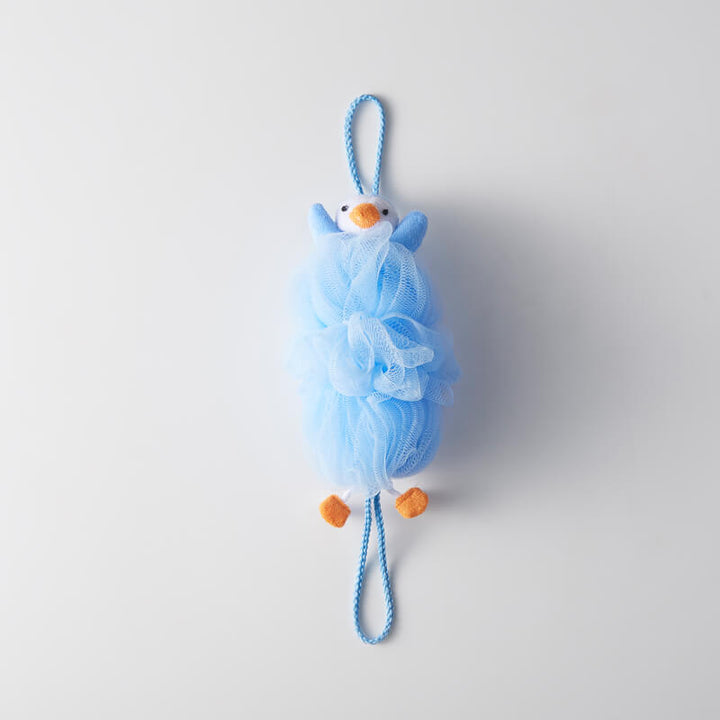 MARNA Easy Back Scrubber Aminal Penguin- Blue