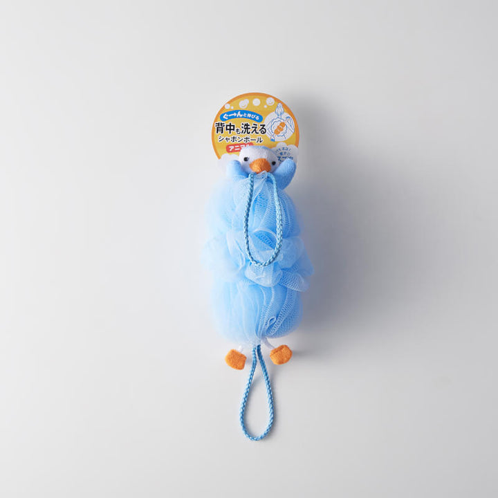 MARNA Easy Back Scrubber Aminal Penguin- Blue