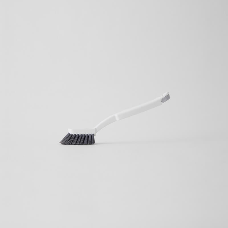 MARNA Grout Cleaning Brush with Tweezers - White