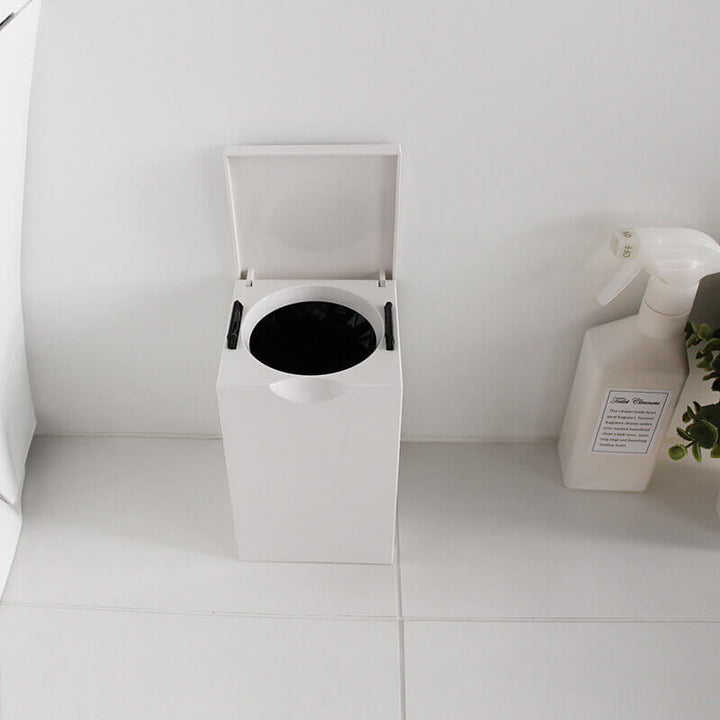 MARNA Toilet Bin - White