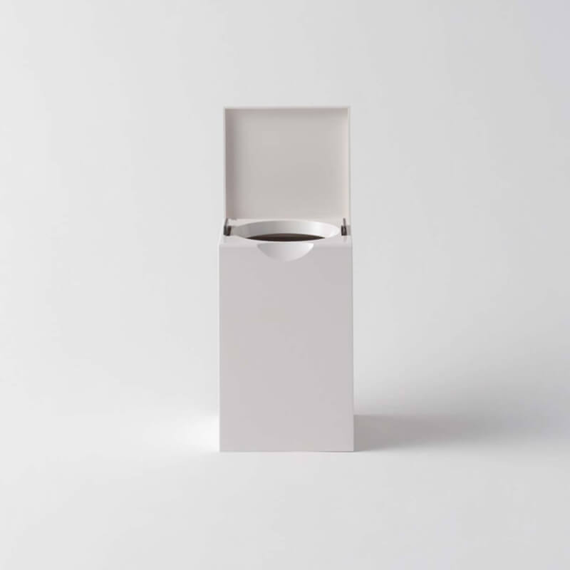 MARNA Toilet Bin - White