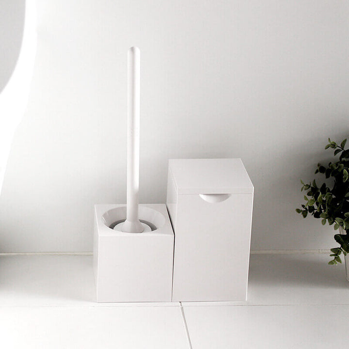 MARNA Toilet Bin - White