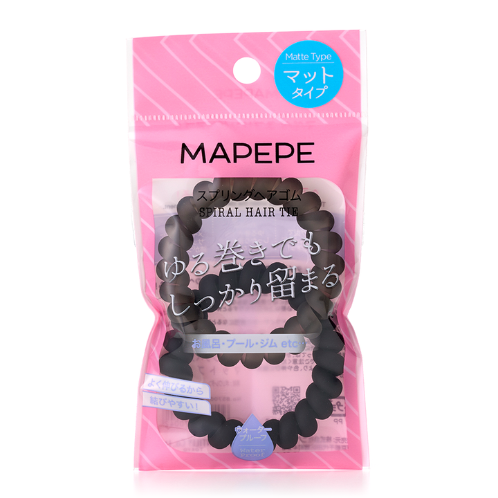 MAPEPE Spring Elastic Hair Tie 2Pcs