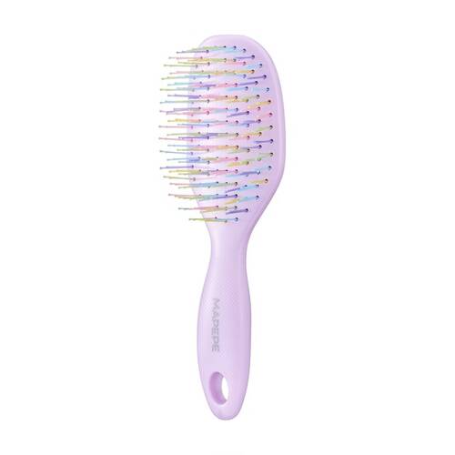 Mapepe Detangling Brush Mini Colorful Party (Purple)