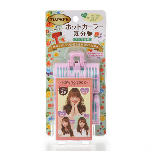 Mapepe Heat Curler M With Clip 2Pcs