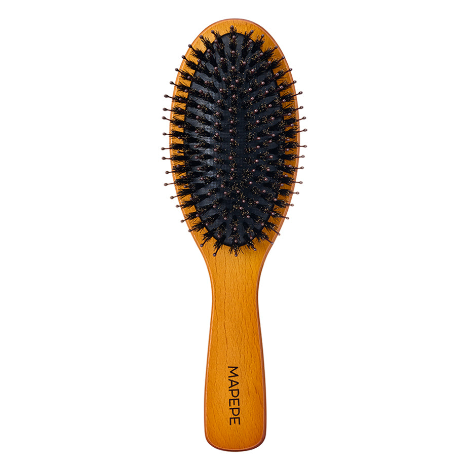 Mapepe Mixed Brush With Glossy Natural Bristles