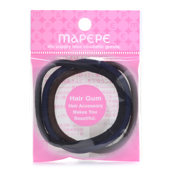 MAPEPE Ring Hair Tie 3Pcs Monotone