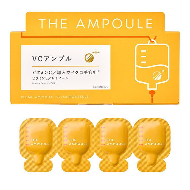 THE AMPOULE Plump Ampoule -VC+Microneedle- [New]