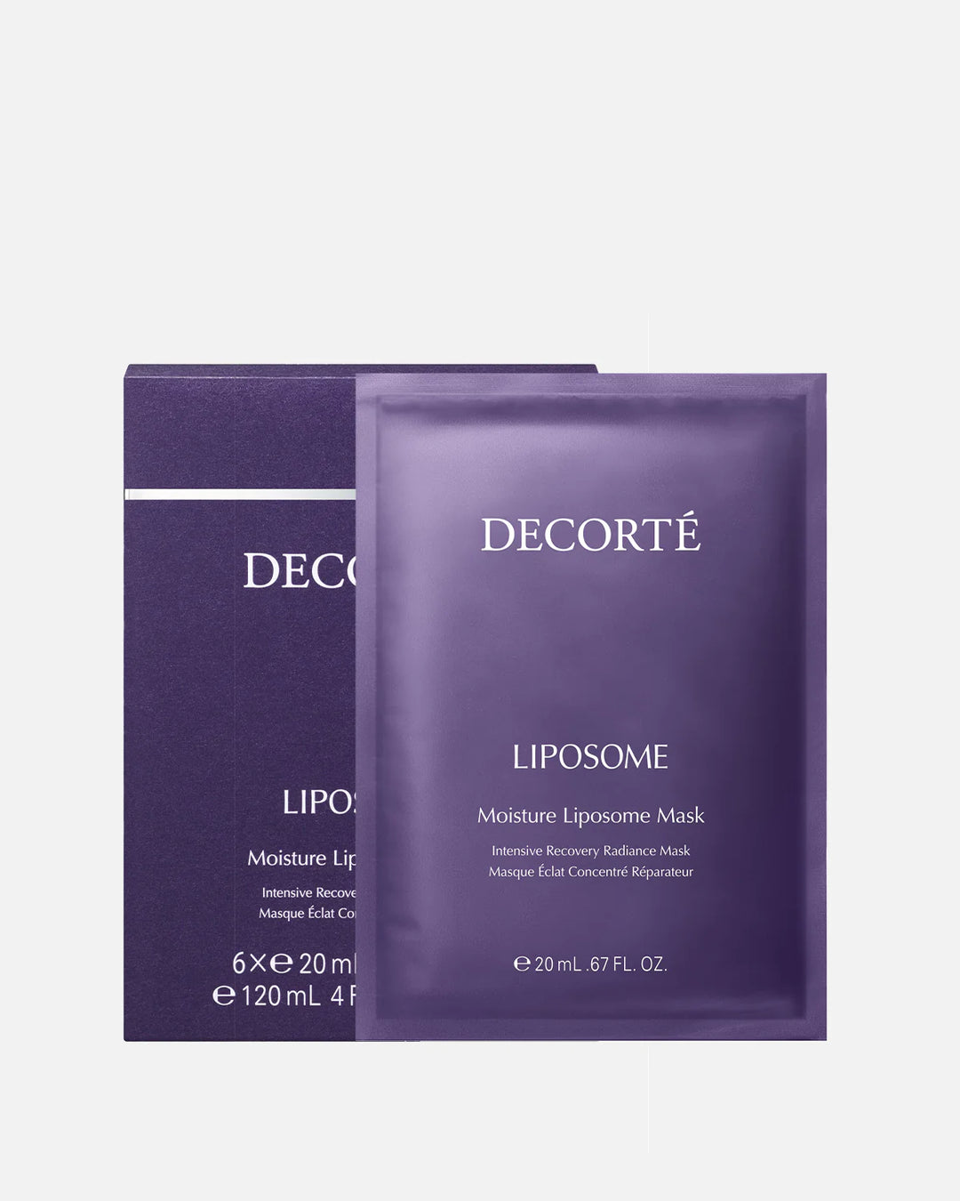 DECORTÉ MOISTURE LIPOSOME MASK 6 sheets