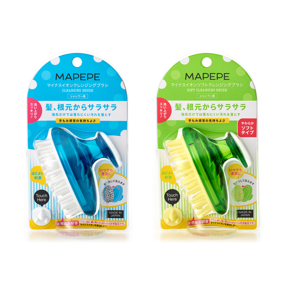 Mapepe Negative Ions Scalp Massage Cleansing Brush Regular Type