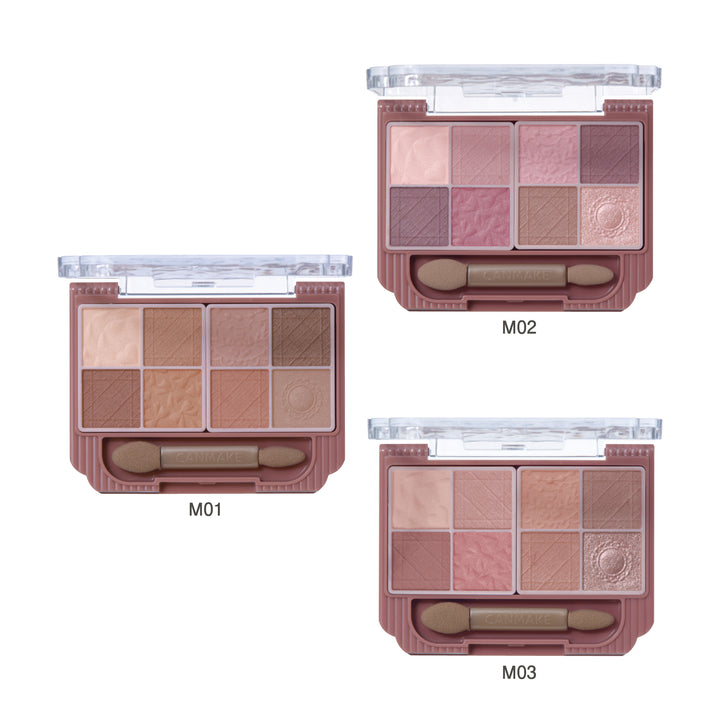 CANMAKE Petit Palette Eyes (Matte Type)