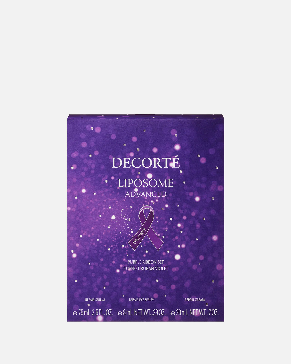 DECORTE Liposome Advanced Repair Serum Purple Ribbon Set 2024 DECORTE Liposome Advanced Repair Serum Purple Ribbon Set 2024