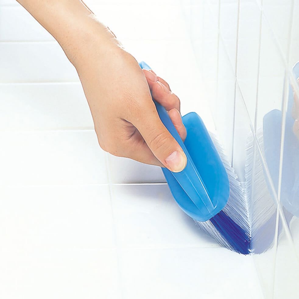 MARNA Easy Grip Grout Scrub Brush - Blue