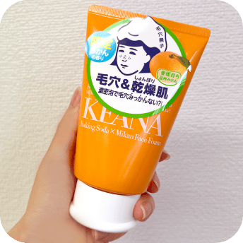 NADESHIKO Baking Soda Mikan Face Foam Wash