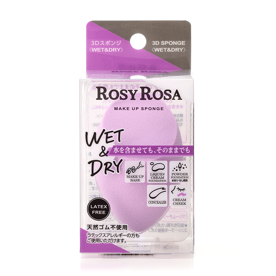 ROSY ROSA 3D sponge <WET&DRY>