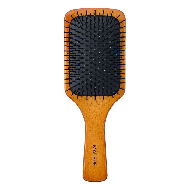 Mapepe Paddle Brush With Fluffy Cushion