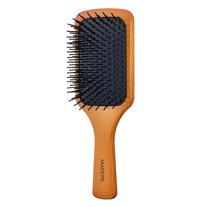 Mapepe Paddle Brush With Fluffy Cushion