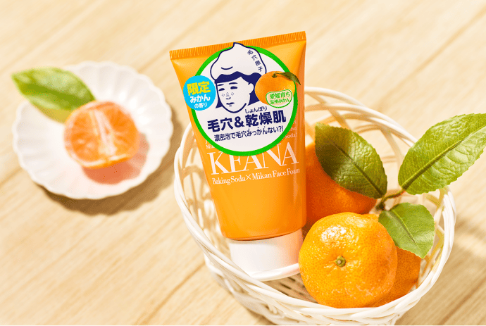 NADESHIKO Baking Soda Mikan Face Foam Wash