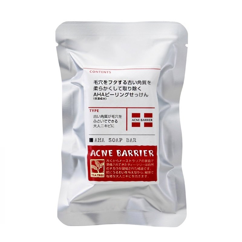 石澤研究所 ACNE BARRIER【茶樹驅油系列】AHA果酸潔面皂 / 80g