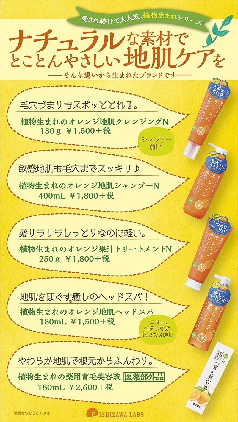 石澤研究所 植物生 柑橘果汁水潤護髮乳 250g