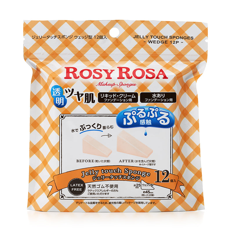 ROSY ROSA Jelly Touch Sponge Wedge 12P