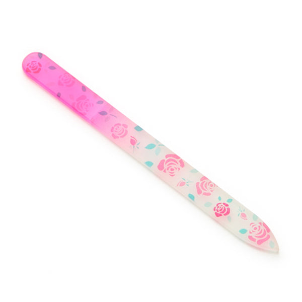 Ducato Glass Nail File Rose